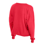 Back: Red longsleeve, no design on back
