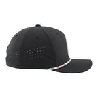 Right: Visual of texture on back-half of hat