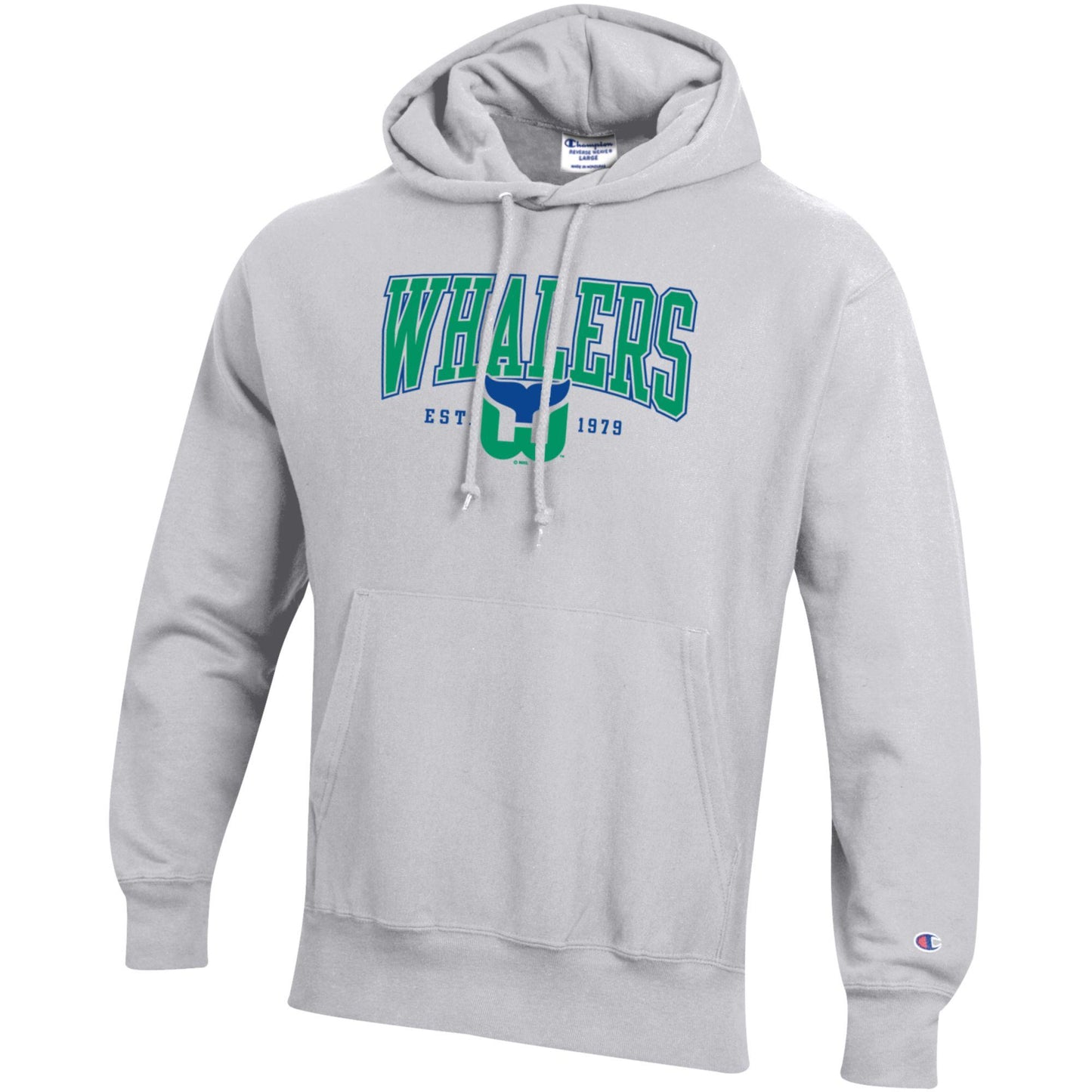 Champion 23 Whalers Silver Grey Reverse Weave Hood