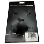Back of the packaging, showing the unique backing of the clog charms