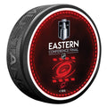 Red/black puck, Eastern Conference FInal logo with glowing Tonal logo beneath