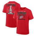Front/Back: Red tee, "STANLEY CUP CHAMPIONS" on front, signatures of entire roster printed on back