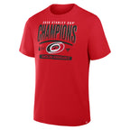 Front" 2026 Stanley Cup Champions Carolina Hurricanes" in black/white with Primary logo