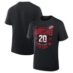 Front/Back: Black tee with red/white artwork of 20th Anniversary of Stanley Cup on front
