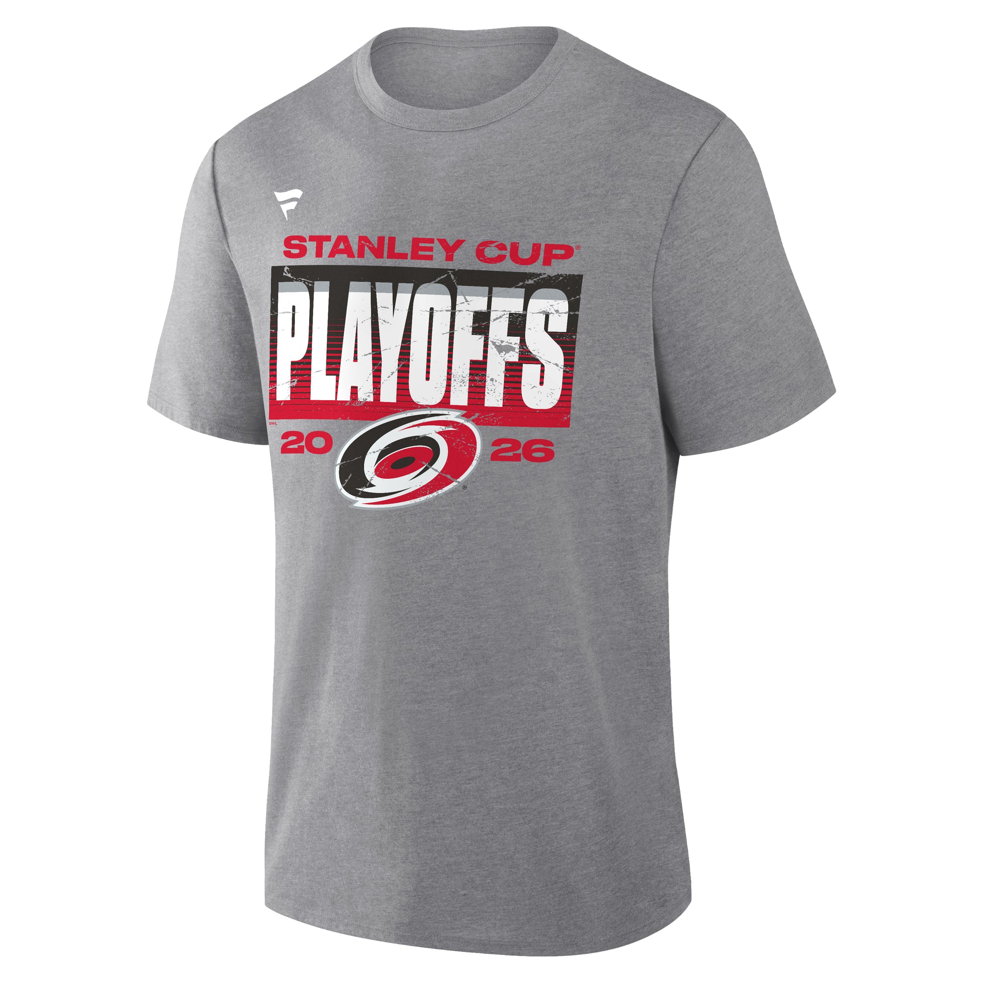 Front: "STANLEY CUP 2026" in red, "PLAYOFFS" in red/black/white with Primary logo