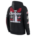 Back: "STANLEY CUP Champions 2026 Hurricanes" with art of Stanley Cup,Primary logo, NHL shield