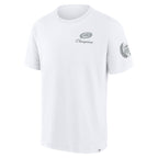 Front: silver Primary logo with "Champions" in script on left chest