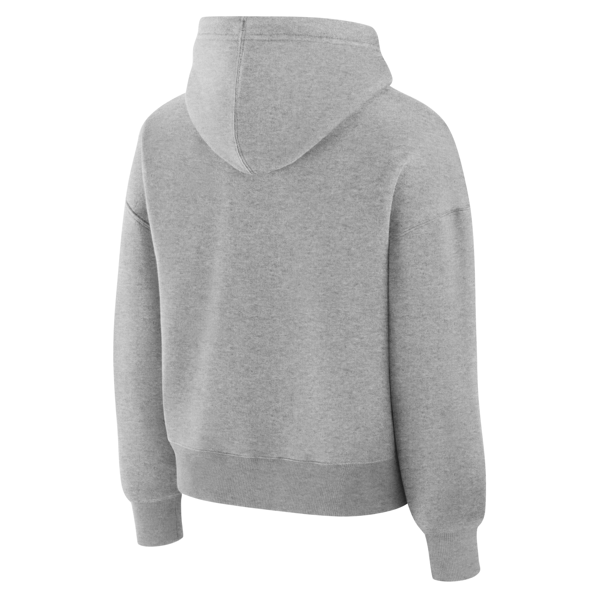 Back: Grey hoodie, no design on back