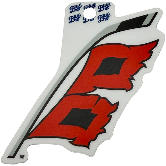 Sticker of the Hurricanes Flags logo