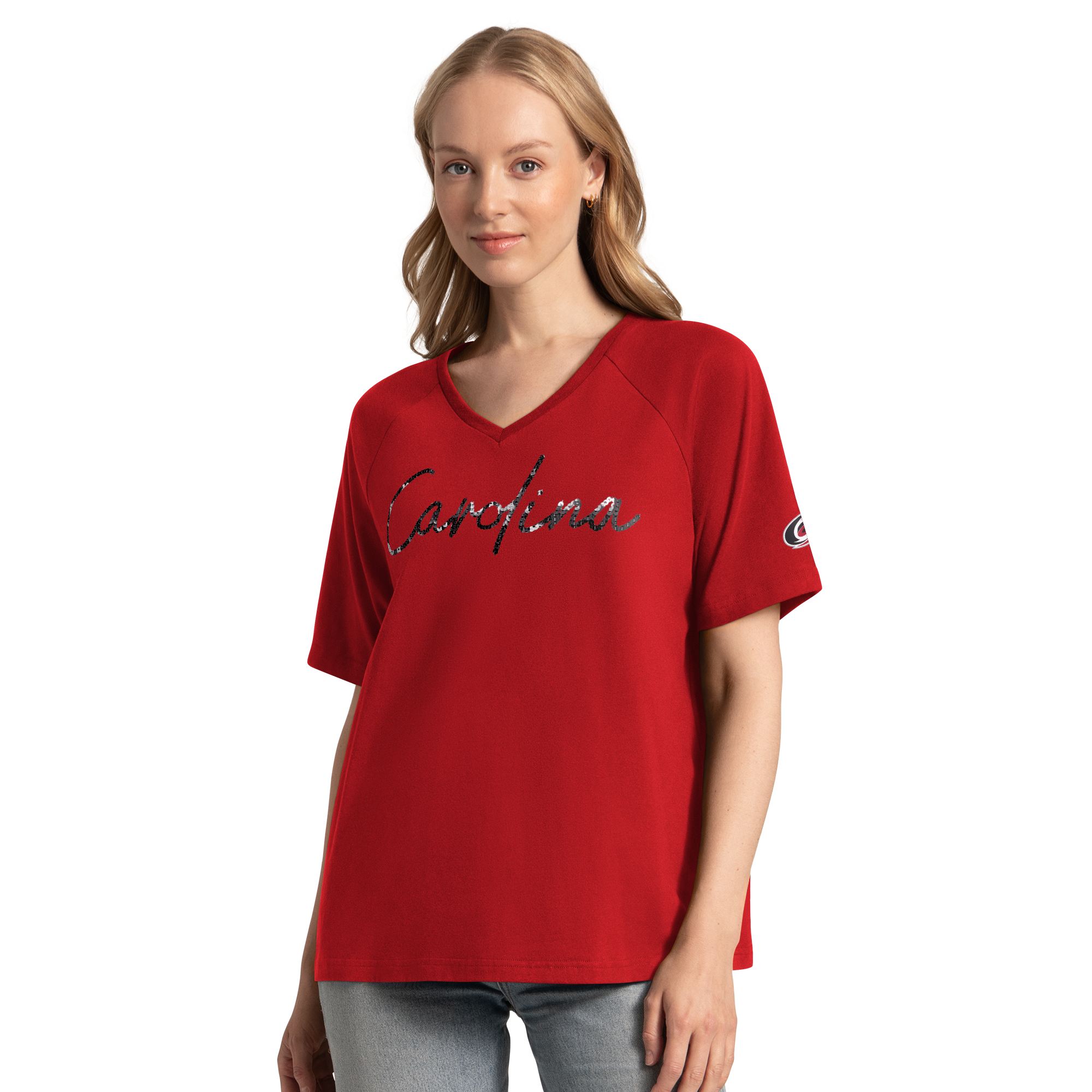 GIII Ladies Captain Vneck Tee