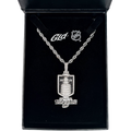 Rope chain with pendant of 2026 Carolina Hurricanes Stanley Cup Champions logo