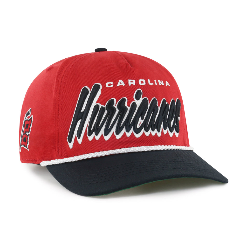 Front Right: Flags logo on right side of hat