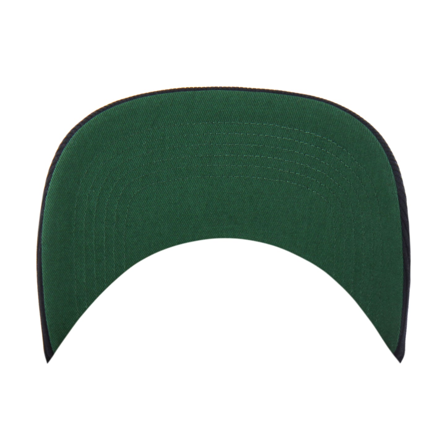 Under: Green underbrim with black trim
