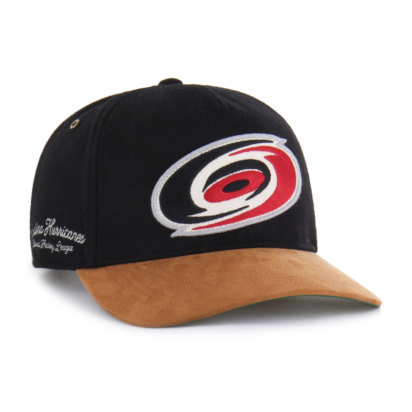 Front 2: "Carolina Hurricanes National Hockey League" in cursive on right
