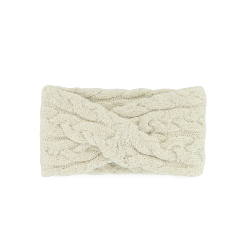 Back: Tan colored headband