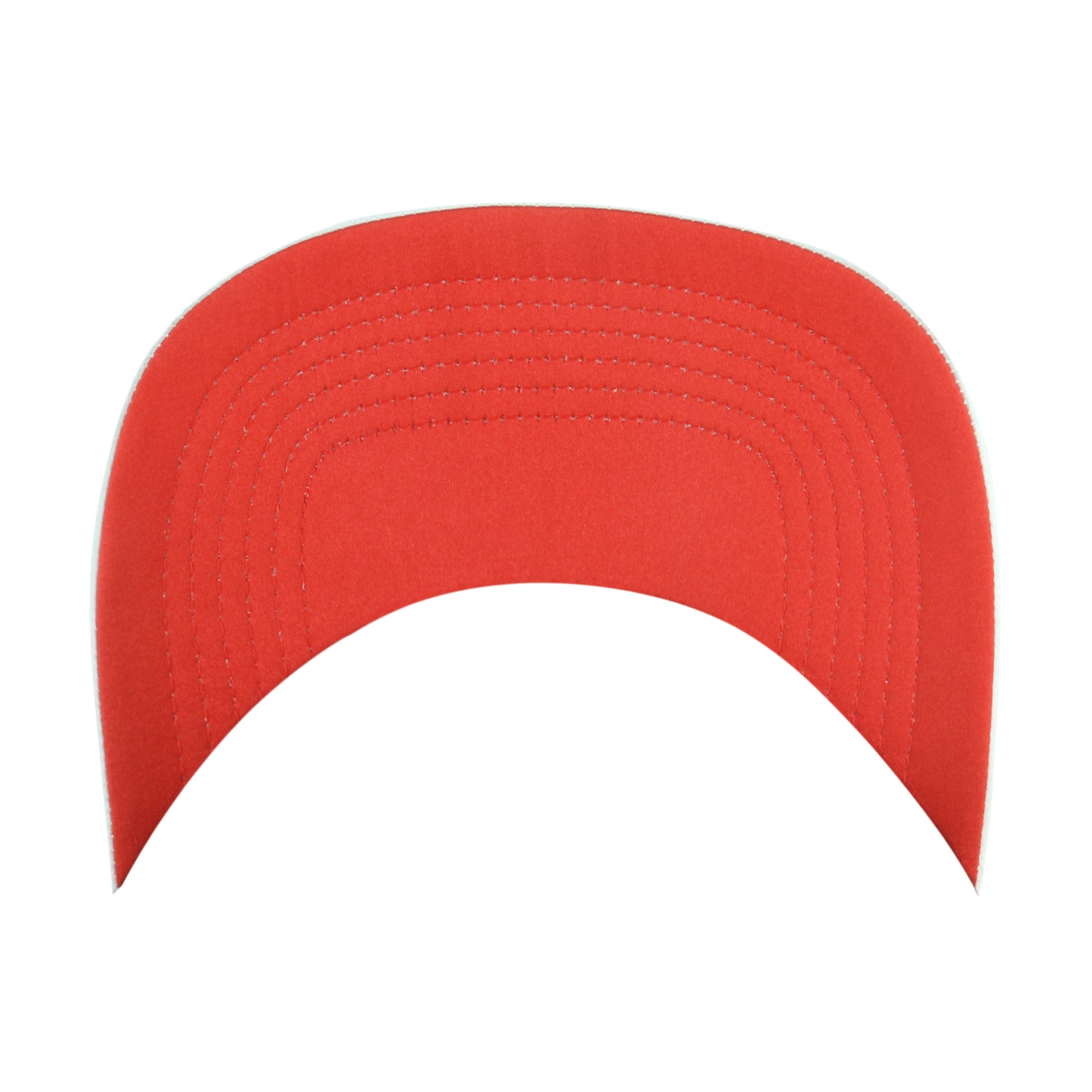 Under: Red underbrim