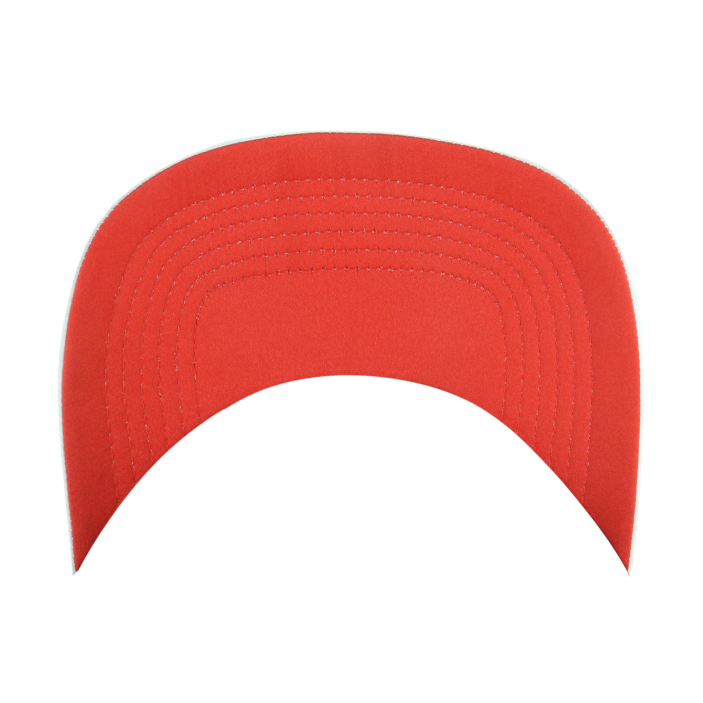 Under: Red underbrim