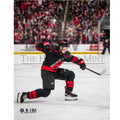 Photo of Jackson Blake celebrating a goal during a home game