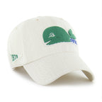 Right: White pennant patch with "1979" in green on right side