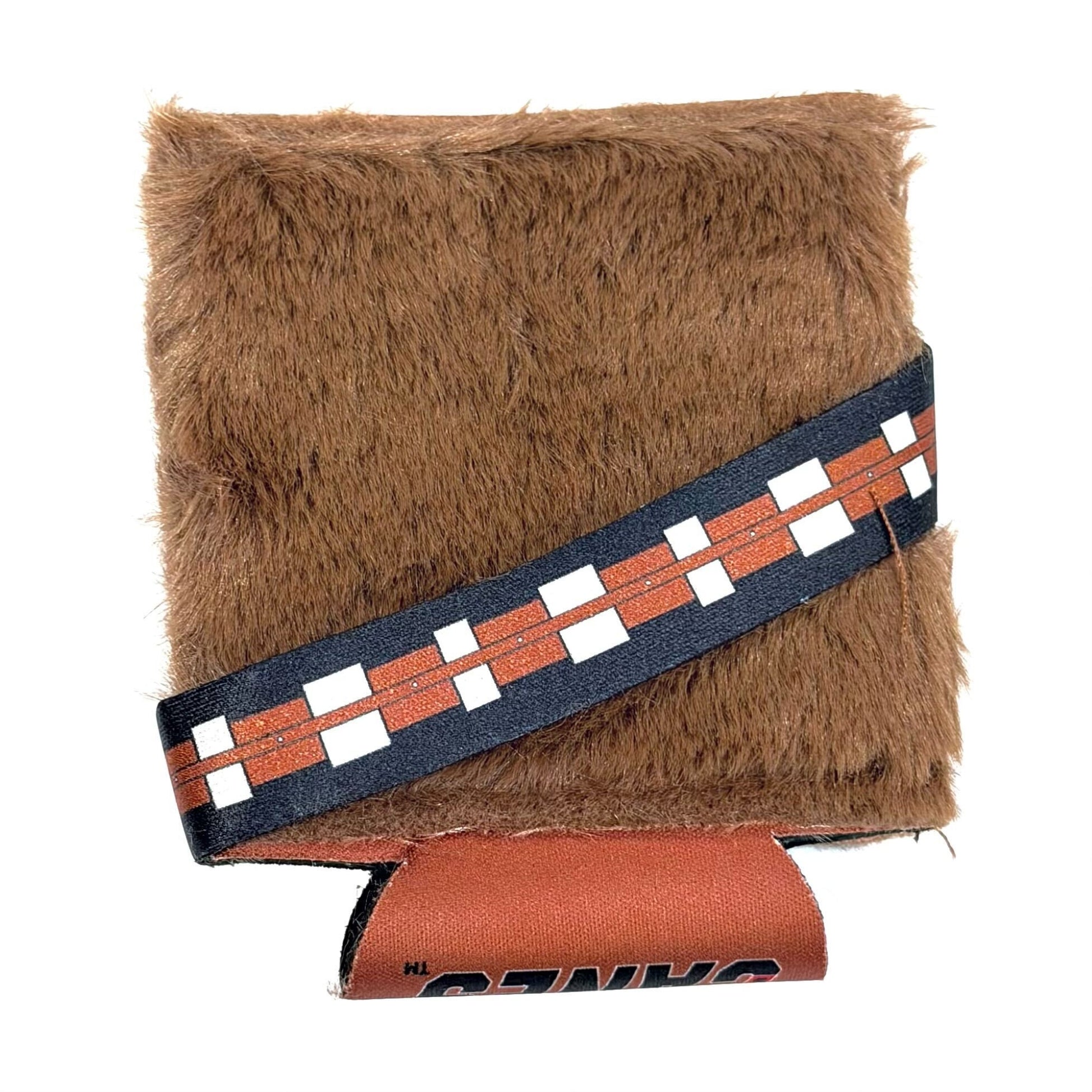 Back: 'Chewbacca' themed koozie, "CANES" wordmark on bottom