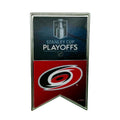Banner-shaped lapel pin with 2026 Stanley Cup Playoffs logo, Primary logo