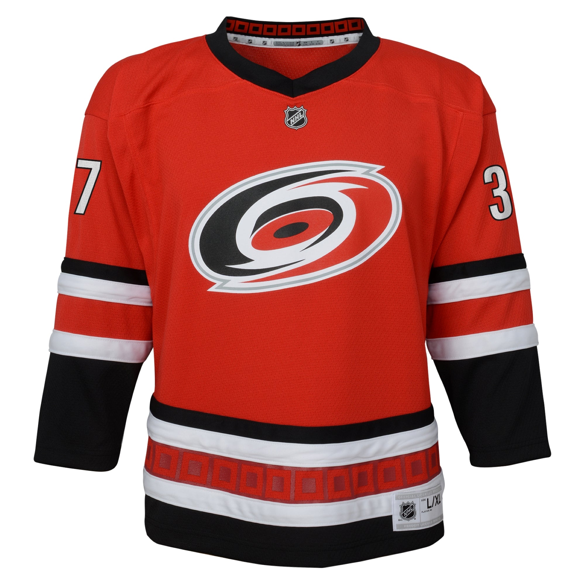 Front: Primary logo across front, "37" on sleeves