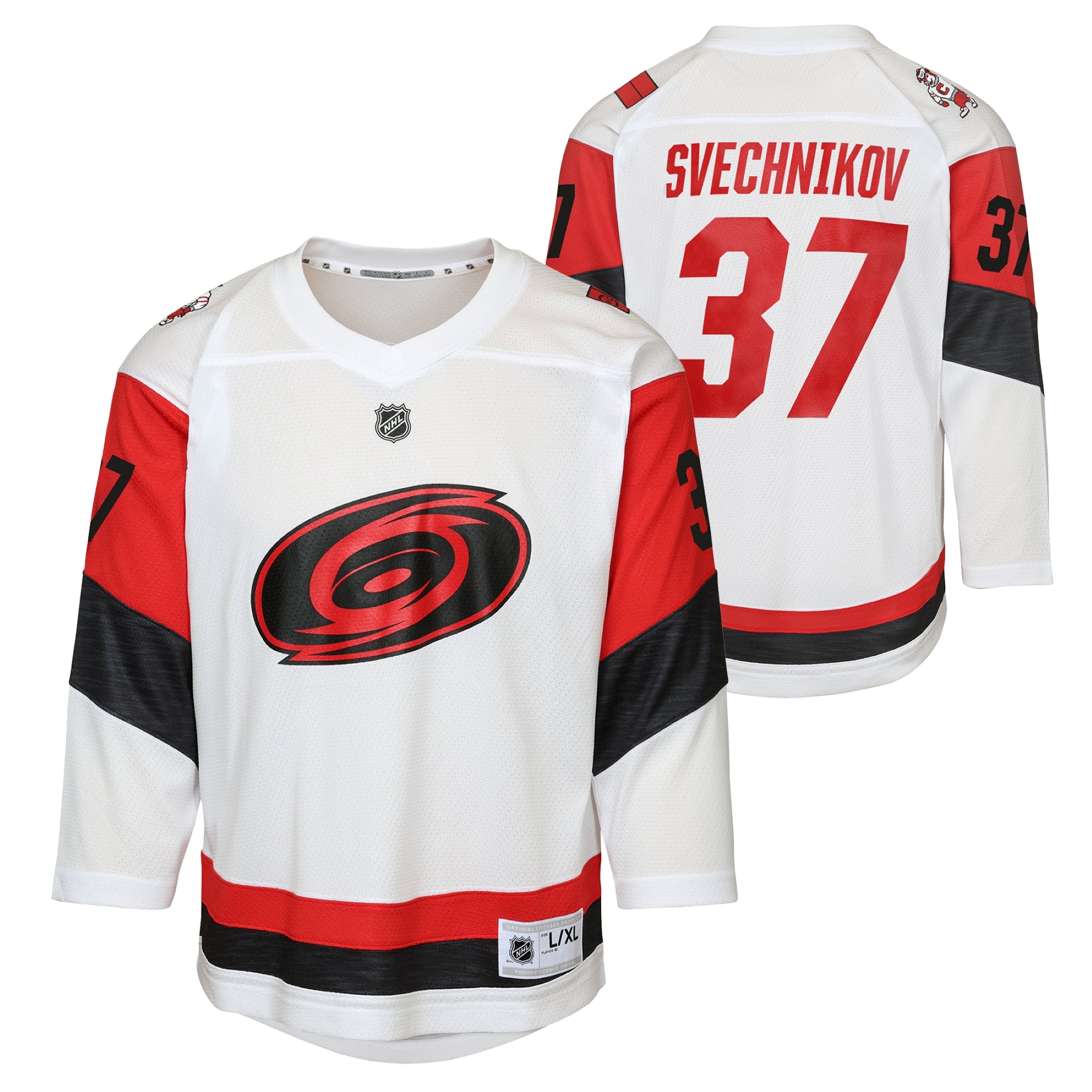 Outerstuff Youth White 25 Svechnikov Jersey