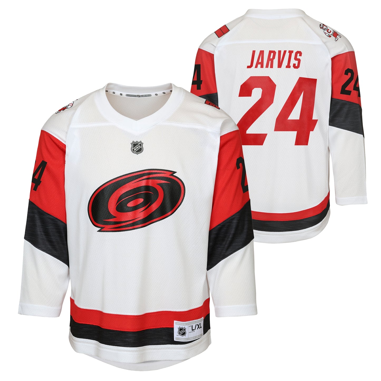Outerstuff Youth White 25 Jarvis Jersey