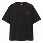 Line Change Ladies Charcoal Rink Oversided Tee