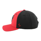 Left: Red 'z' Zephyr logo on left side