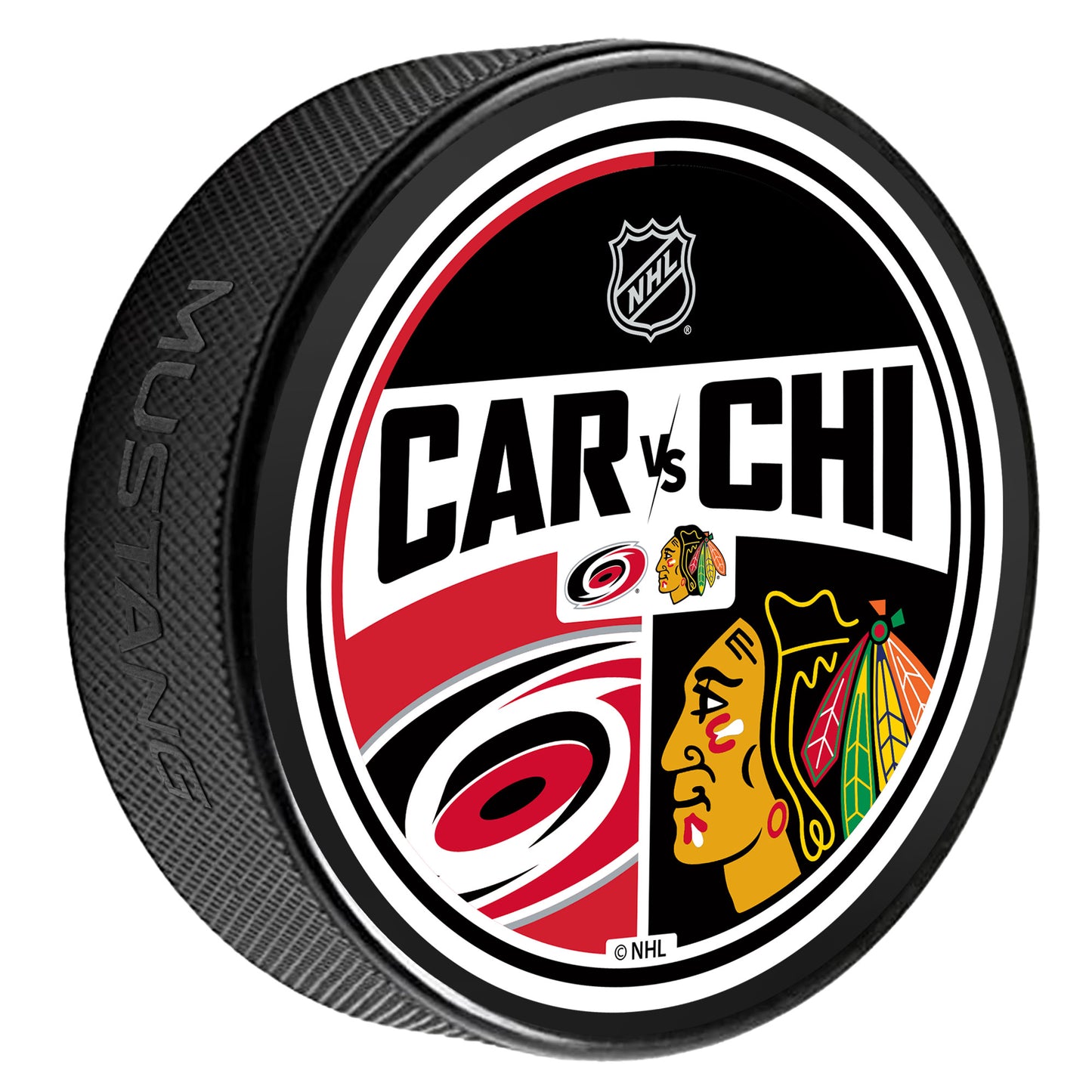 Mustang Products Chicago Match Up Puck