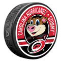 Mustang Products Black Jersey Stormy Mascot Puck