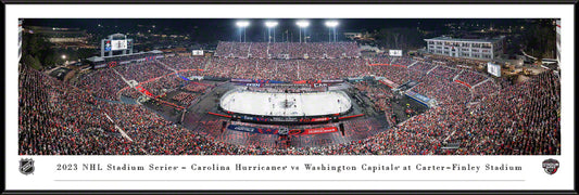 2023 NHL Stadium Series Game Jersey Patch Carolina Hurricanes (White)