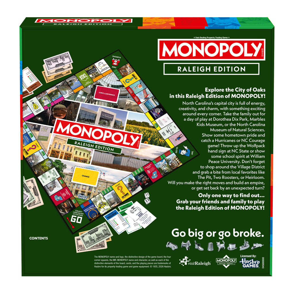 Raleigh MONOPOLY