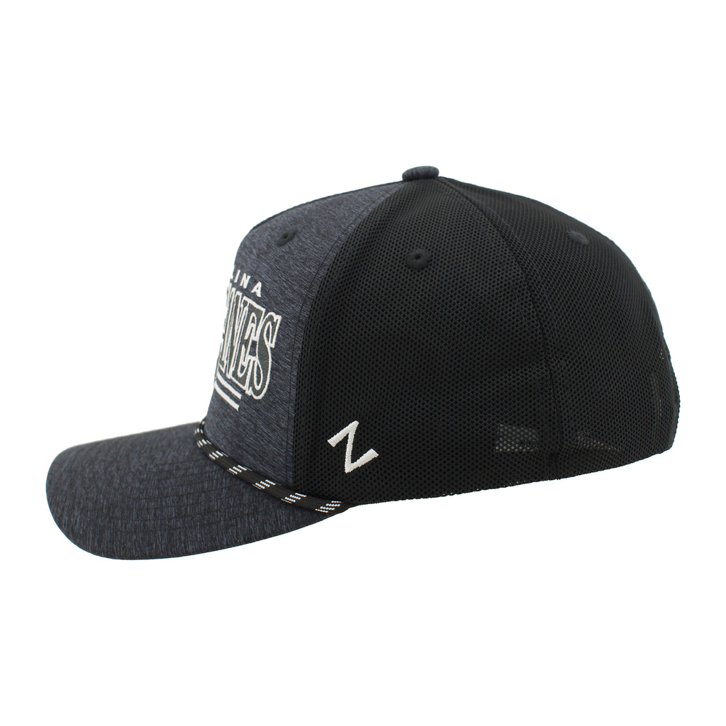Left: White 'z' Zephyr logo on left