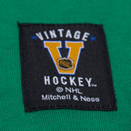 Close up of the Vintage Hockey tag on the jacket