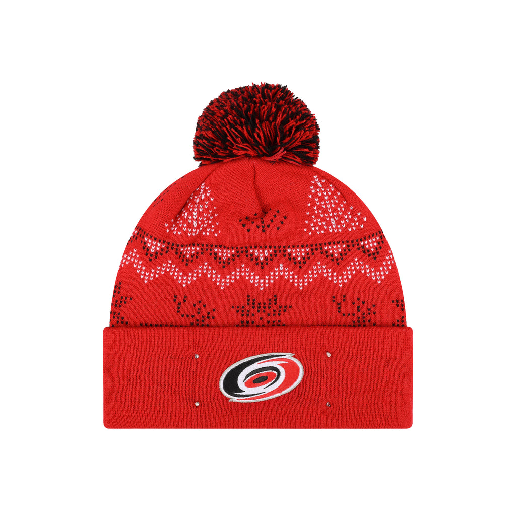 The beanie with the lights off