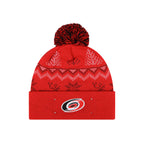 The beanie with the lights off