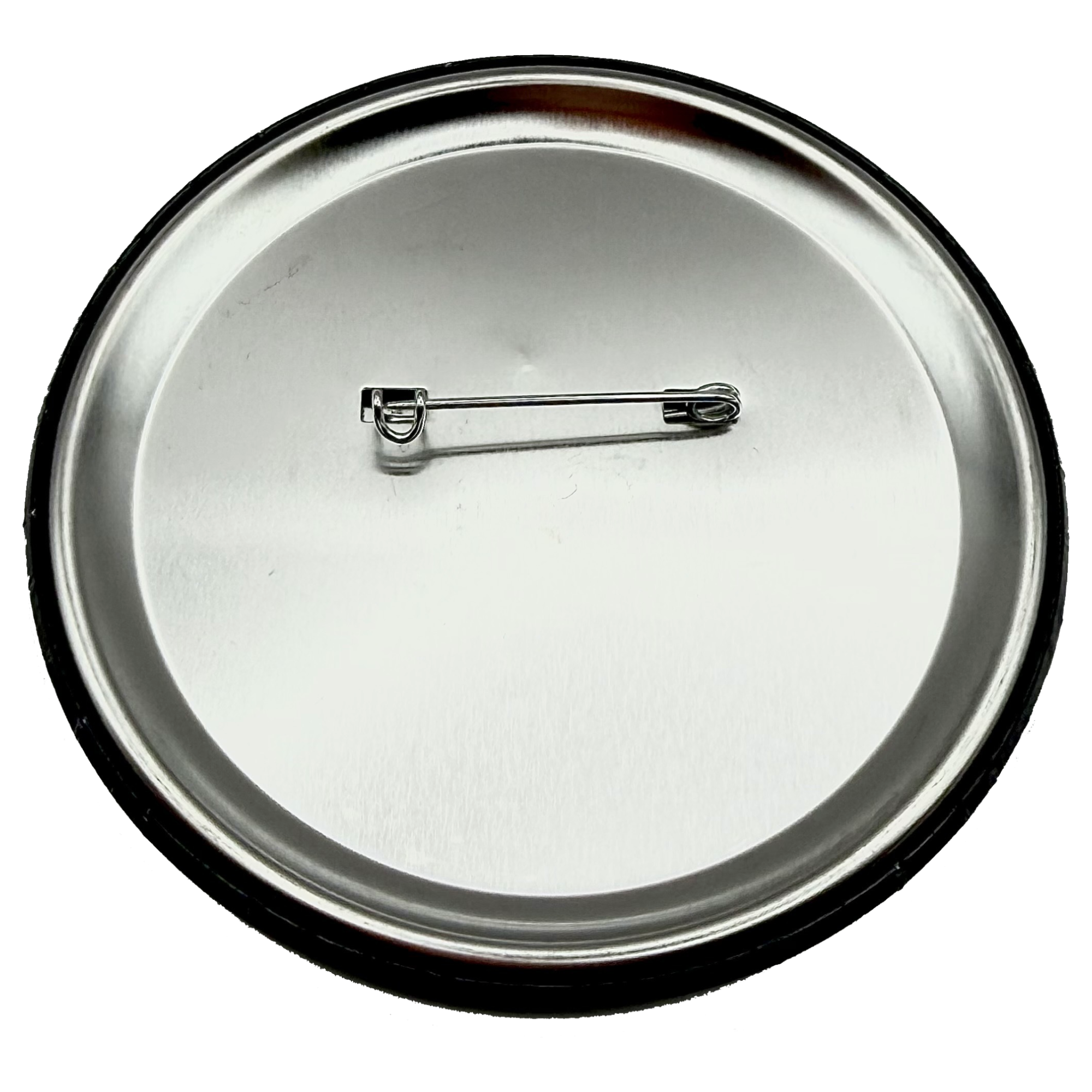 Back: Silver pinback