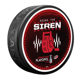 2026 Mustang Products Sound the Siren Playoffs Puck