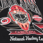 Close up of the artwork on the front of the hoodie