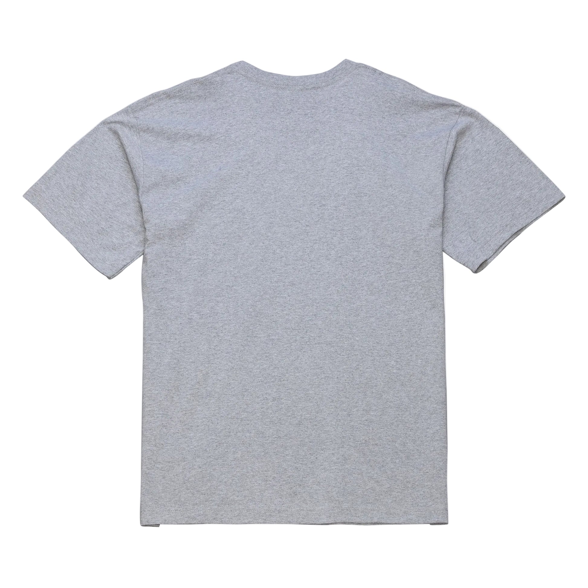 Back: Gray tee, blank back