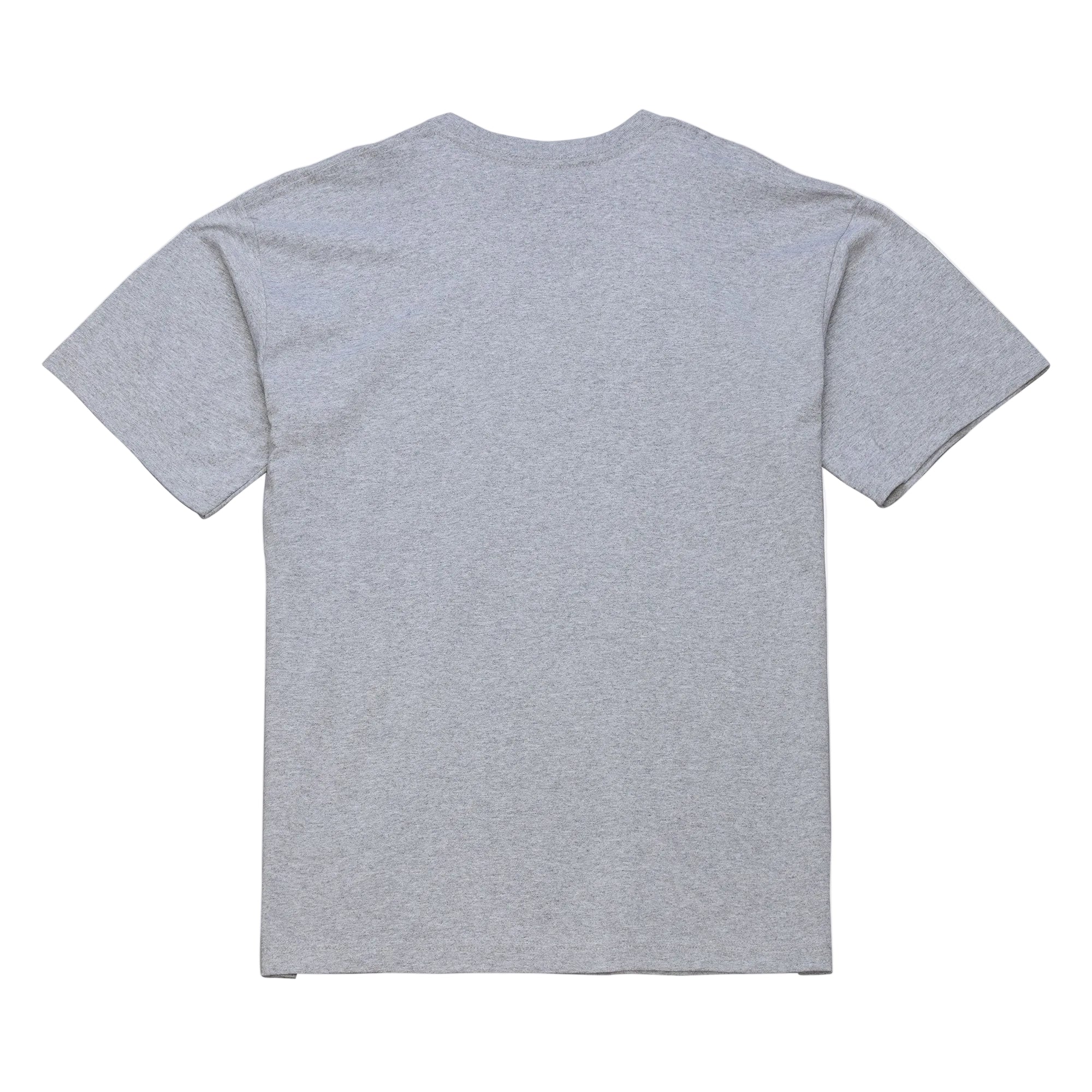 Back: Gray tee, blank back