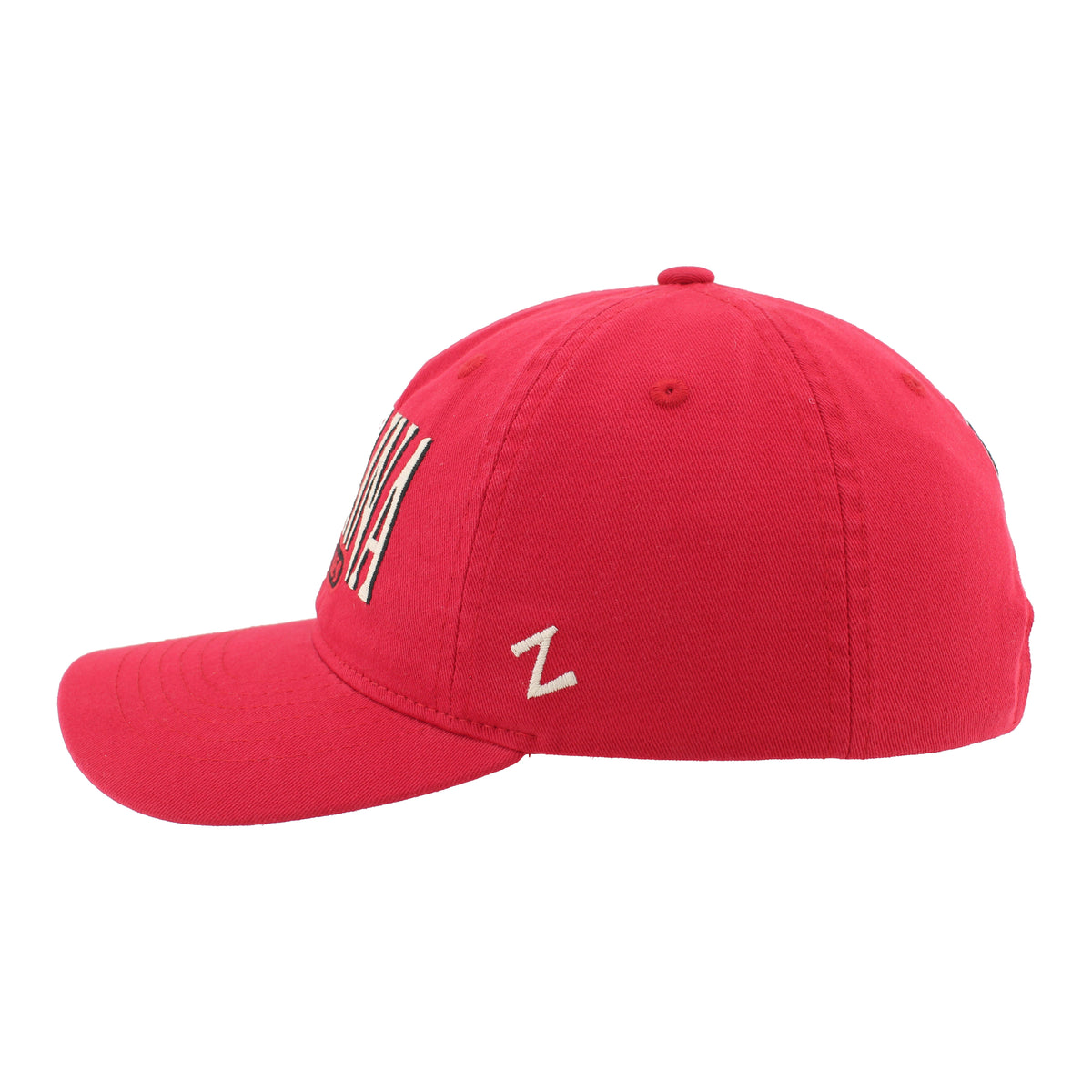 Left: White 'z' Zephyr logo on left side