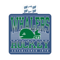 Blue84 Whalers Throw Shade Sticker