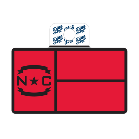 Blue84 State Jersey Flag Sticker