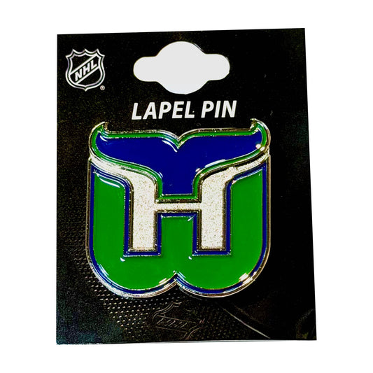 Lapel pin of Whalers Tail logo