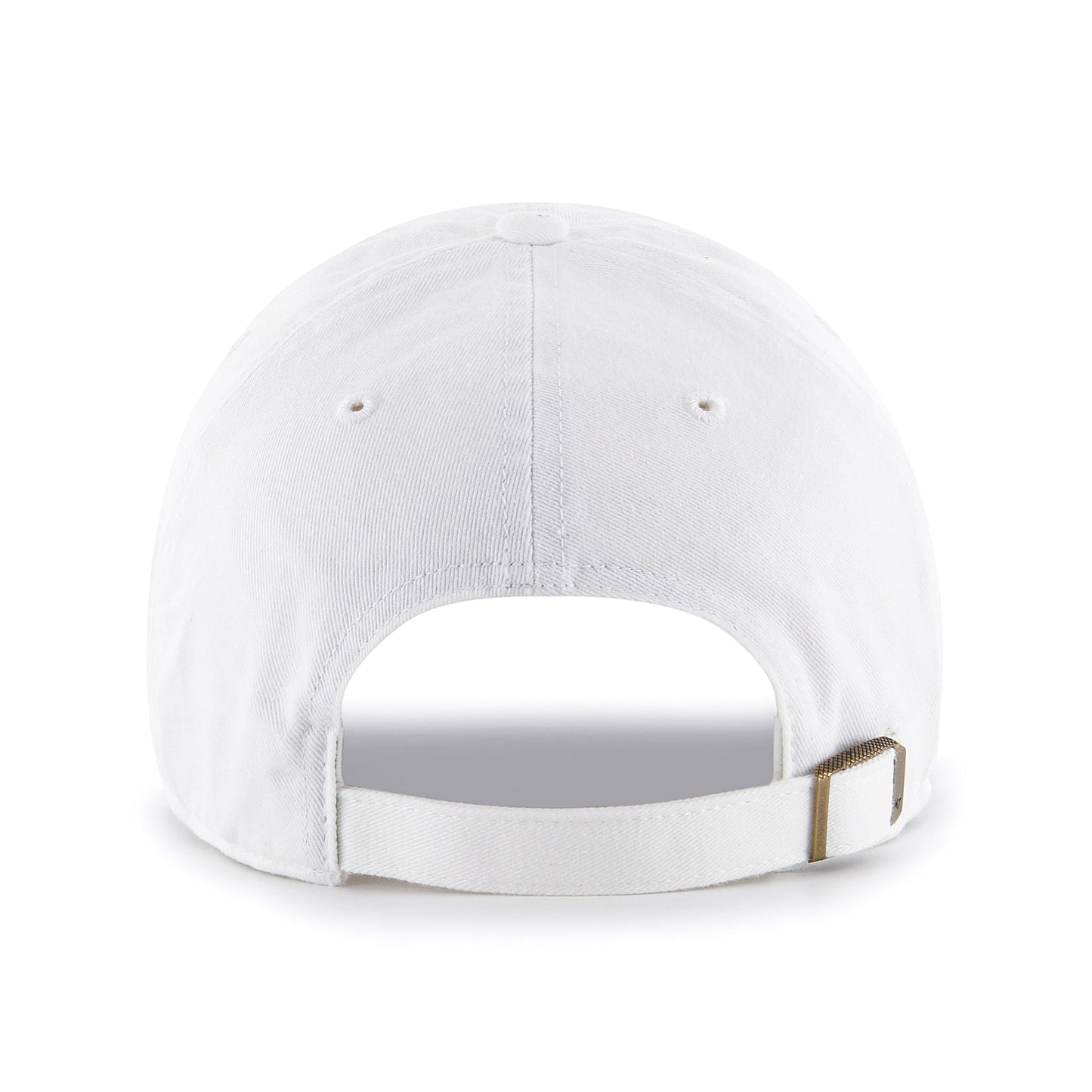 Back: White hat with adjustable clasp