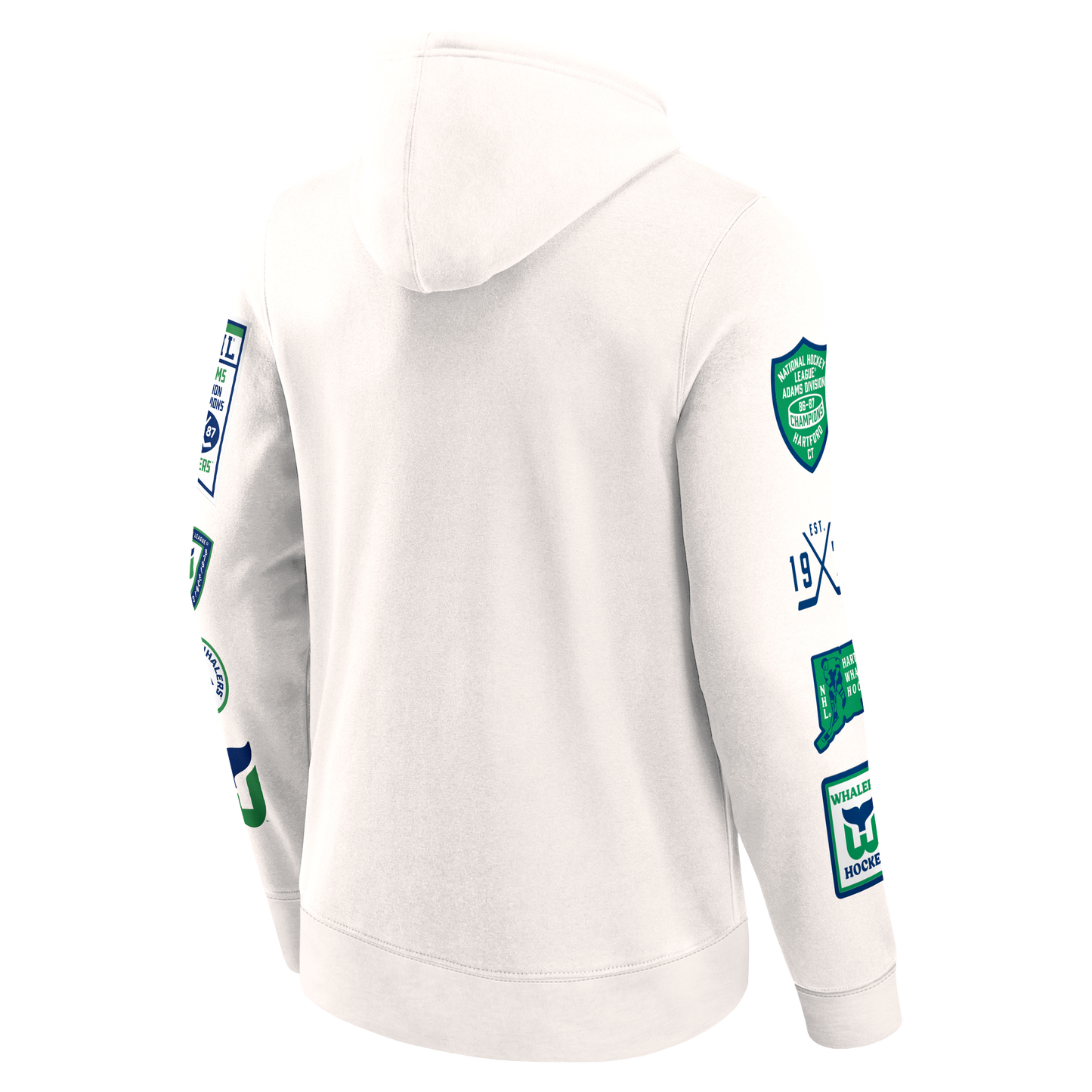 Fanatics Whalers H Cream Hood