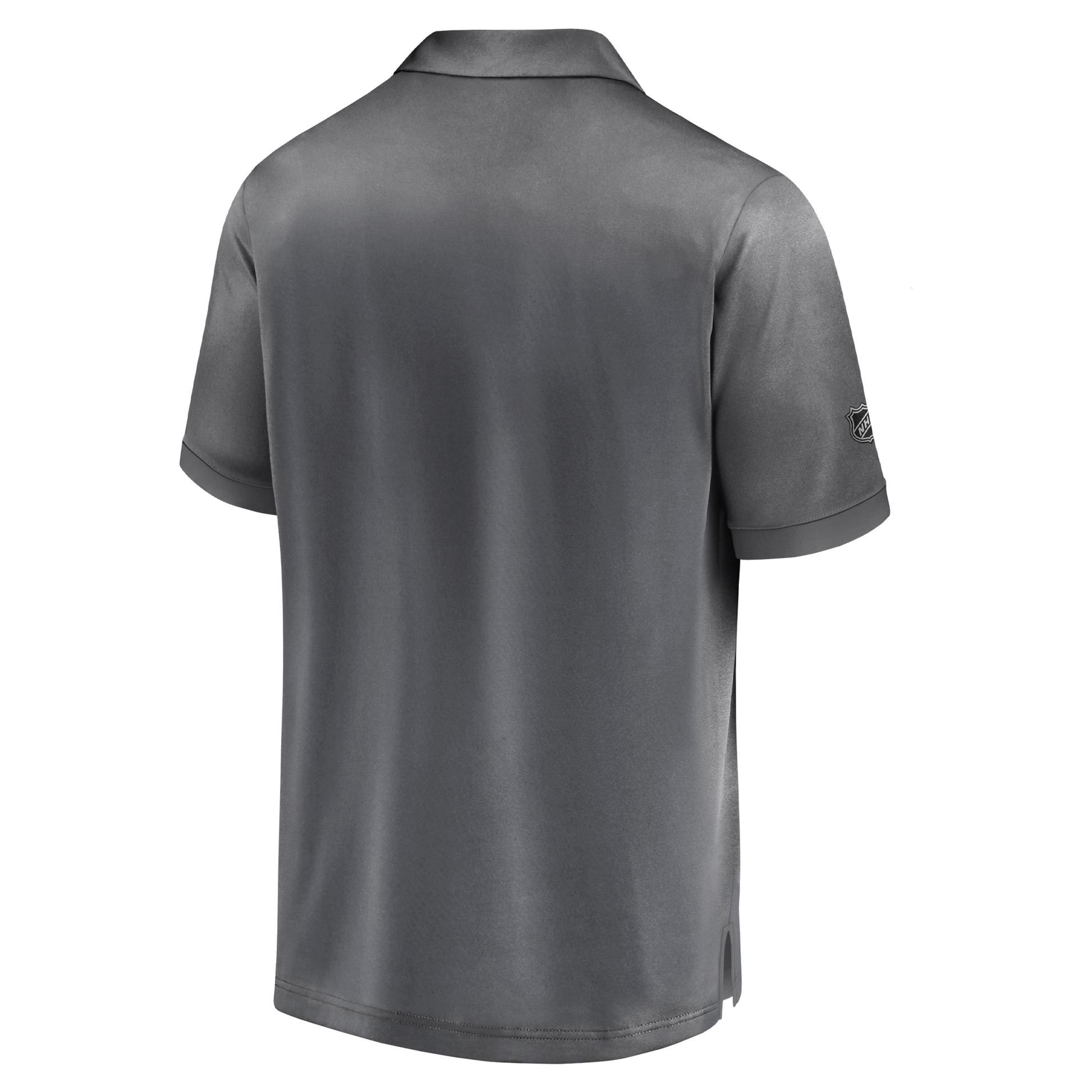 Back: Gray polo